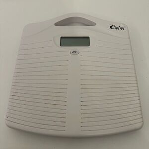 Weight watchers digital scale white